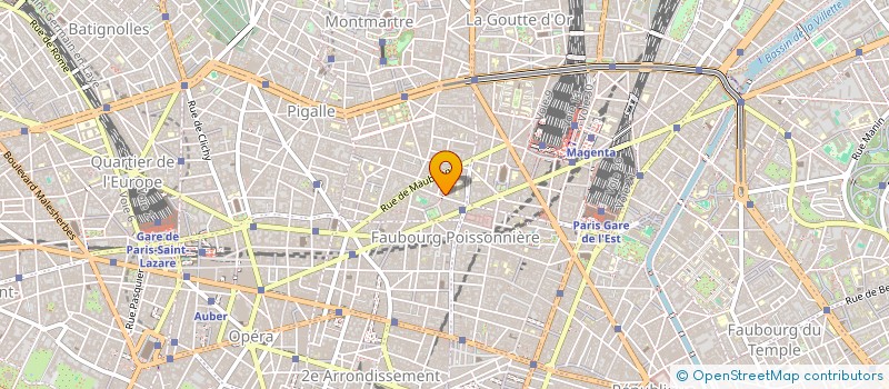 localisation de l'entreprise INDIVISION CERCIAT BYE  PARIS