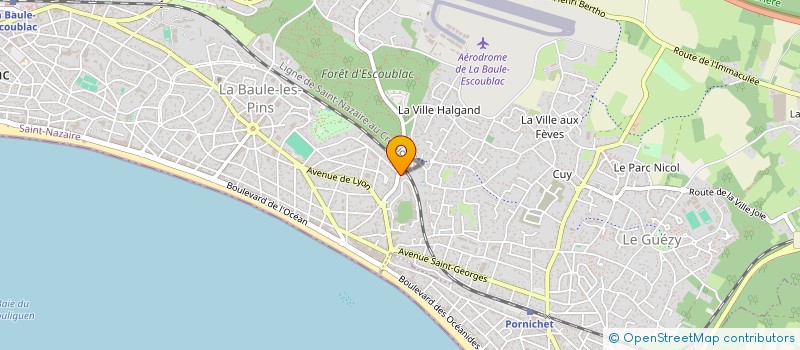 localisation de l'entreprise INDIVISION CERCLE  LA BAULE-ESCOUBLAC