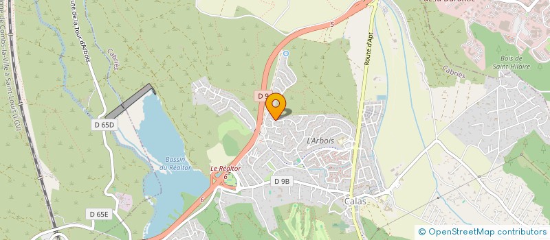 localisation de l'entreprise INDIVISION CERE  CABRIES