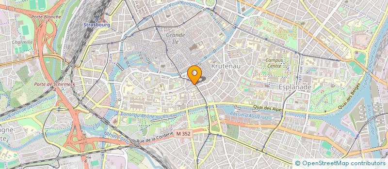 localisation de l'entreprise INDIVISION CERINA BUSKO  STRASBOURG