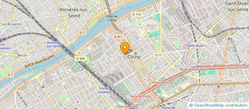 localisation de l'entreprise INDIVISION CERVELLE à CLICHY
