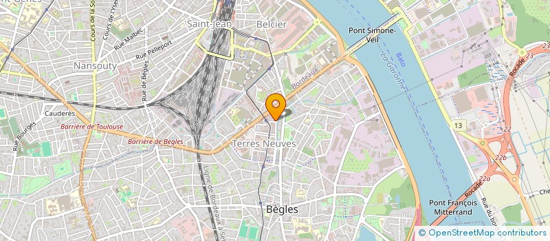 localisation de l'entreprise INDIVISION CESBRON BROSSARD à BEGLES