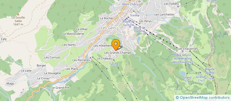 localisation de l'entreprise INDIVISION CHABAGNY  LES GETS