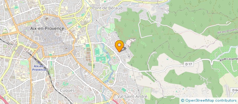 localisation de l'entreprise INDIVISION CHABANON  AIX-EN-PROVENCE