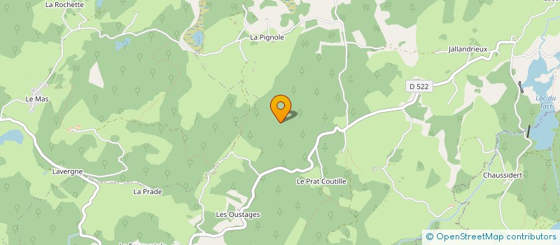 localisation de l'entreprise INDIVISION CHABAUD à CHAMPS-SUR-TARENTAINE-MARCHAL