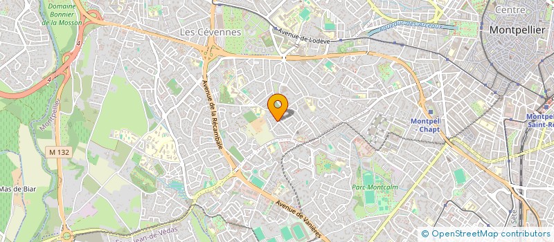 localisation de l'entreprise INDIVISION CHABERT CHIAPPONI à MONTPELLIER