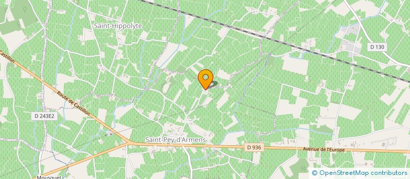 localisation de l'entreprise INDIVISION CHAILLEAU  SAINT-EMILION