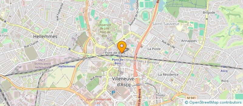 localisation de l'entreprise INDIVISION CHAKRAW  VILLENEUVE-D'ASCQ