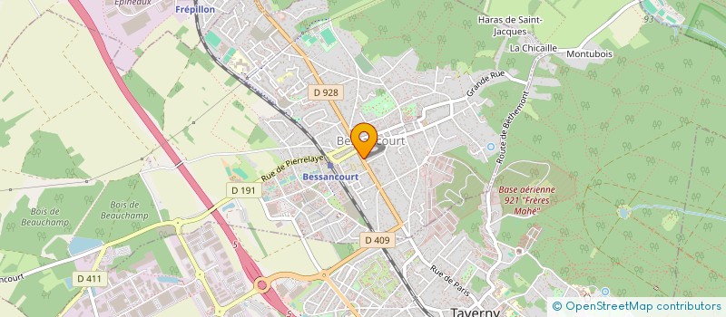 localisation de l'entreprise INDIVISION CHALAMBERT CHRISTIAN  BESSANCOURT