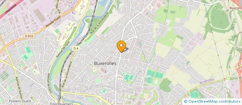 localisation de l'entreprise INDIVISION CHALEAT / DUBOURG PASCAL ET BETTY  BUXEROLLES