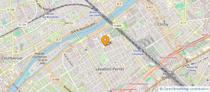 localisation de l'entreprise INDIVISION CHALLAN BELVAL à LEVALLOIS-PERRET