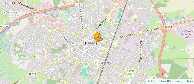 localisation de l'entreprise INDIVISION CHALLANS à CHALLANS