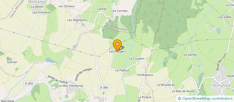 localisation de l'entreprise INDIVISION CHALUS  NEUVILLE