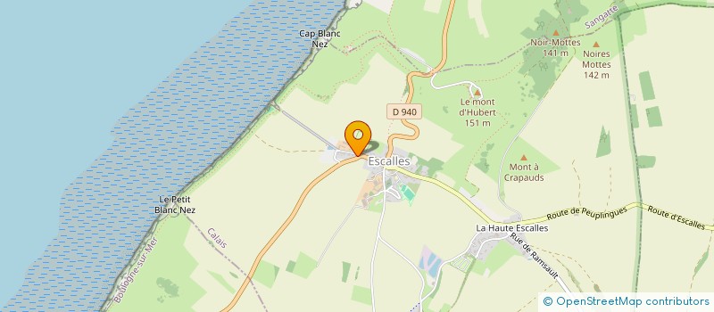 localisation de l'entreprise INDIVISION CHAMAGNE  ESCALLES