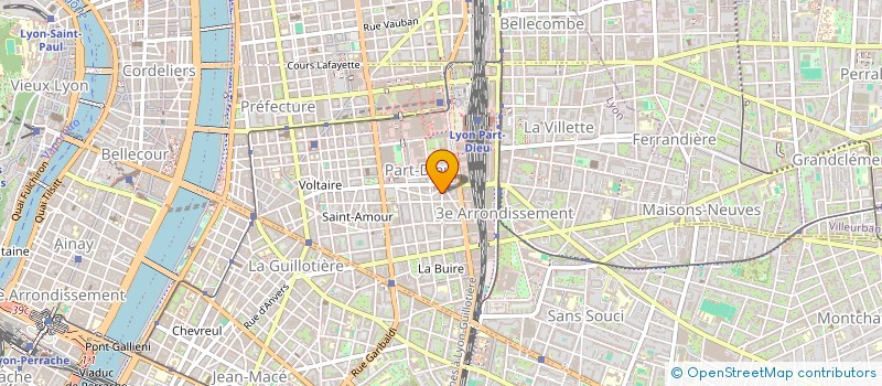 localisation de l'entreprise INDIVISION CHAMBRIER ADRIEN ET CHAMBRIER ALIXIANE  LYON