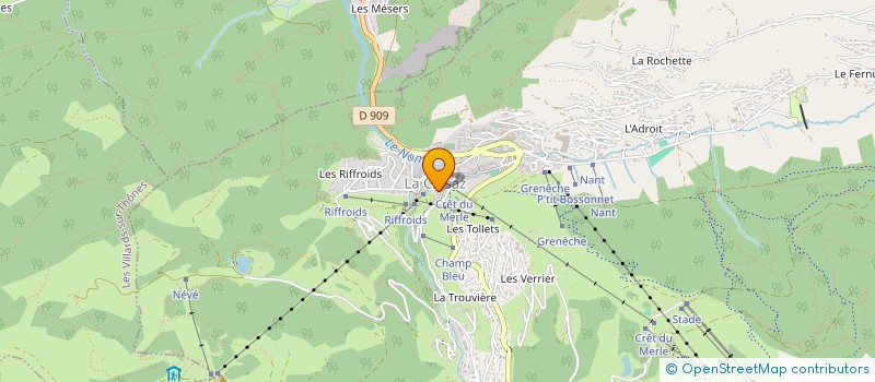 localisation de l'entreprise INDIVISION CHAMP GIGUET à LA CLUSAZ