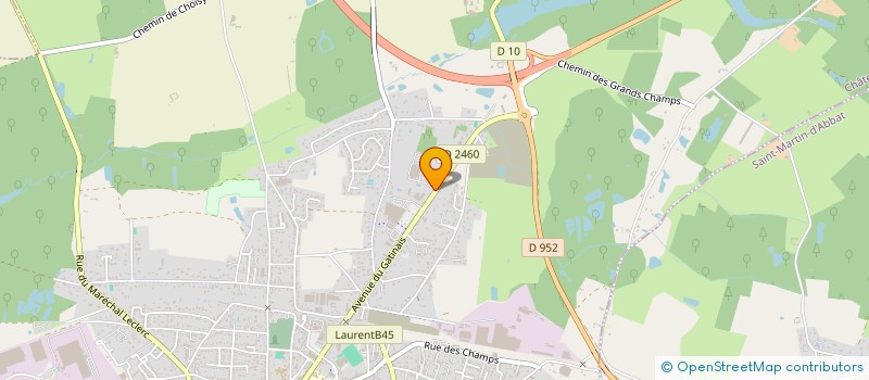 localisation de l'entreprise INDIVISION CHAMPEAU à CHATEAUNEUF-SUR-LOIRE