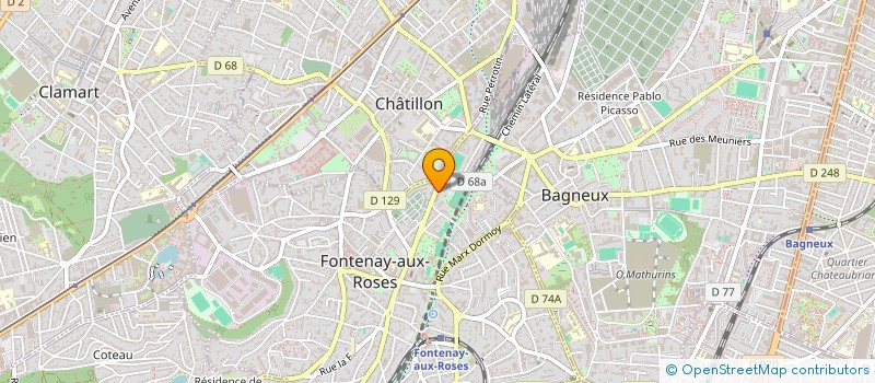 localisation de l'entreprise INDIVISION CHAMPION à FONTENAY-AUX-ROSES