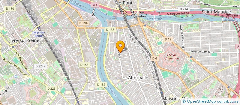 localisation de l'entreprise INDIVISION CHAN EMILIE ET ESCANDER JEAN-MICHEL à ALFORTVILLE