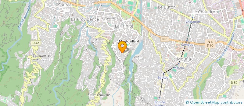 localisation de l'entreprise INDIVISION CHANE SAM  SAINT-DENIS