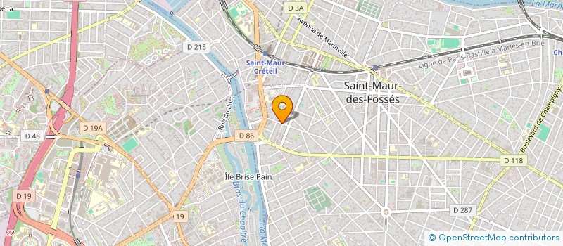 localisation de l'entreprise INDIVISION CHANG -LI à SAINT-MAUR-DES-FOSSES