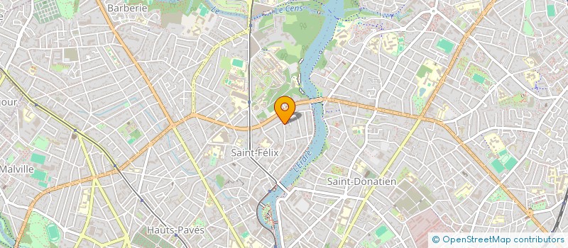 localisation de l'entreprise INDIVISION CHANTEBEL ET BANSAL  NANTES