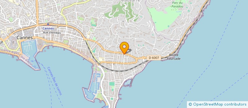 localisation de l'entreprise INDIVISION CHANUT CORDIER à CANNES