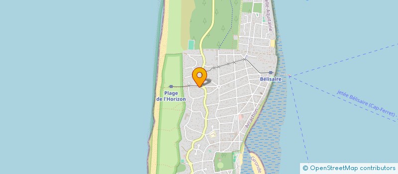 localisation de l'entreprise INDIVISION CHAPAT/MENNEL  LEGE-CAP-FERRET