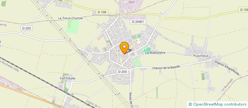 localisation de l'entreprise INDIVISION CHAPEAU-PASTUREAU  LA JARRIE