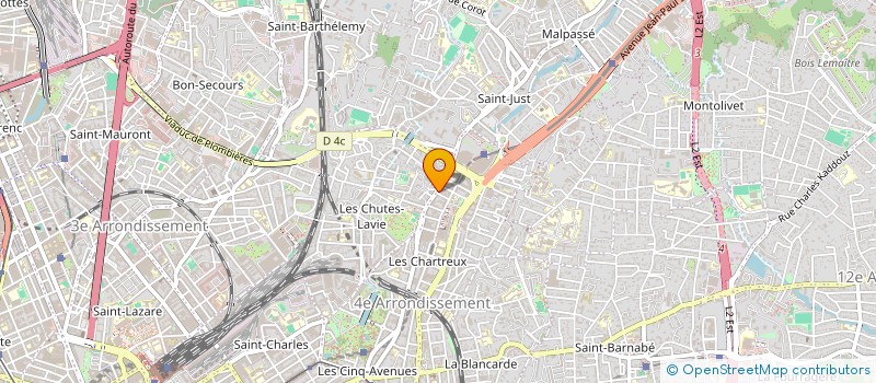 localisation de l'entreprise INDIVISION CHAPERON MEHEUST à MARSEILLE