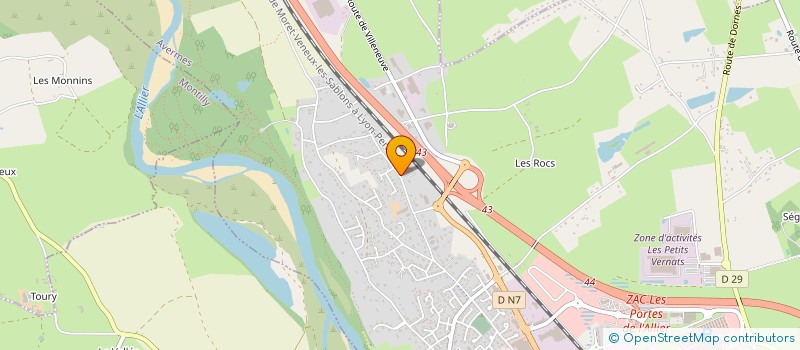 localisation de l'entreprise INDIVISION CHAPIER  AVERMES