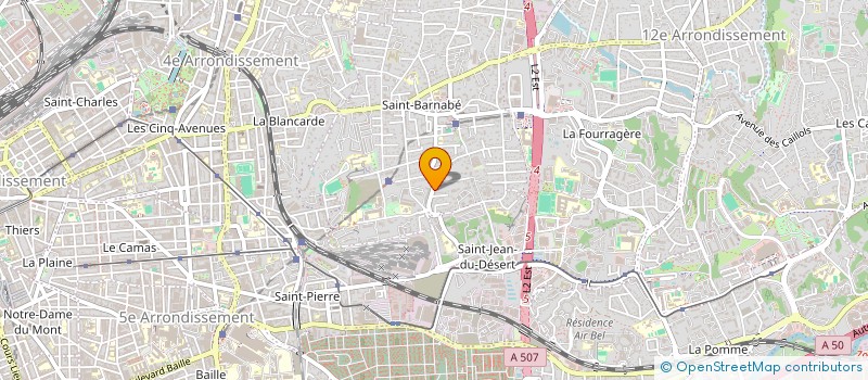 localisation de l'entreprise INDIVISION CHAPLAIN & GUILCHER à MARSEILLE