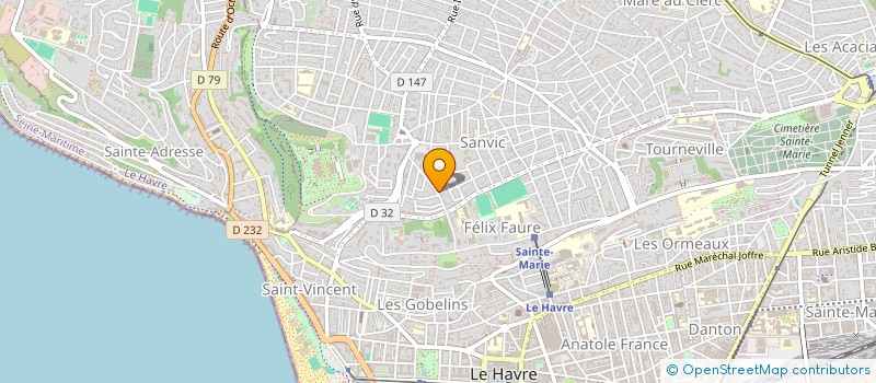 localisation de l'entreprise INDIVISION CHAPSAL à LE HAVRE