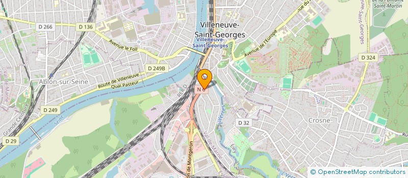 localisation de l'entreprise INDIVISION CHARBIT FERRON à VILLENEUVE-SAINT-GEORGES