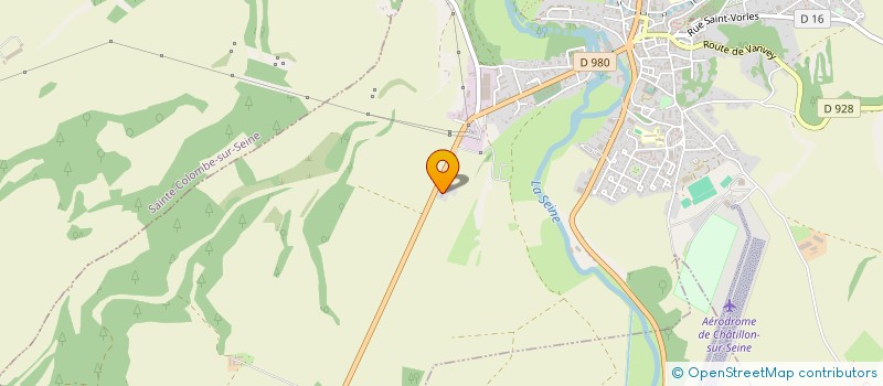 localisation de l'entreprise INDIVISION CHARBONNET PATRICK  CHATILLON SUR SEINE