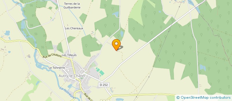 localisation de l'entreprise INDIVISION CHARDON PASSERIEUX LACOURTE BAVELIER à GIEN