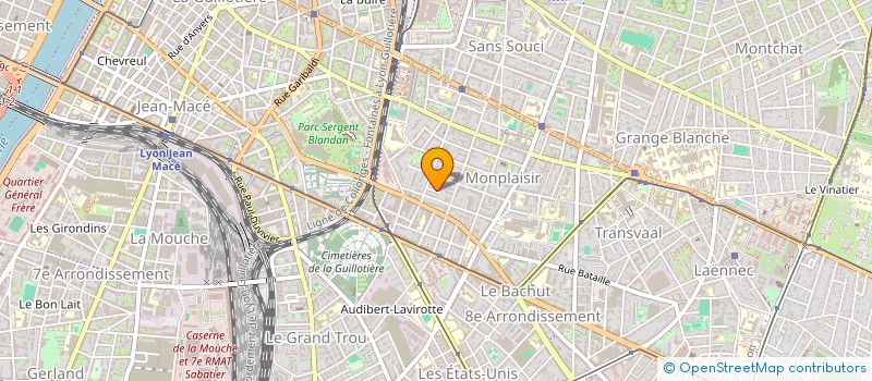 localisation de l'entreprise INDIVISION CHAREYRE  LYON