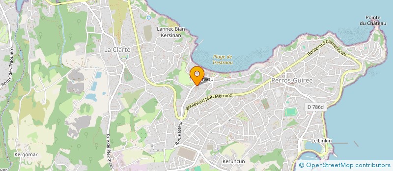 localisation de l'entreprise INDIVISION CHAREYRON-VION  PERROS-GUIREC