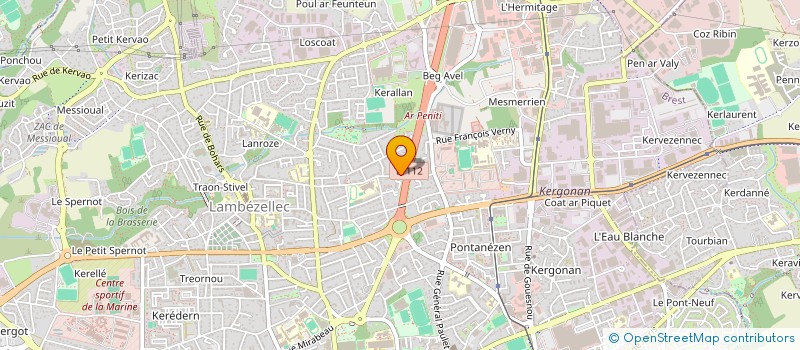 localisation de l'entreprise INDIVISION CHARIER-DROIT à BREST
