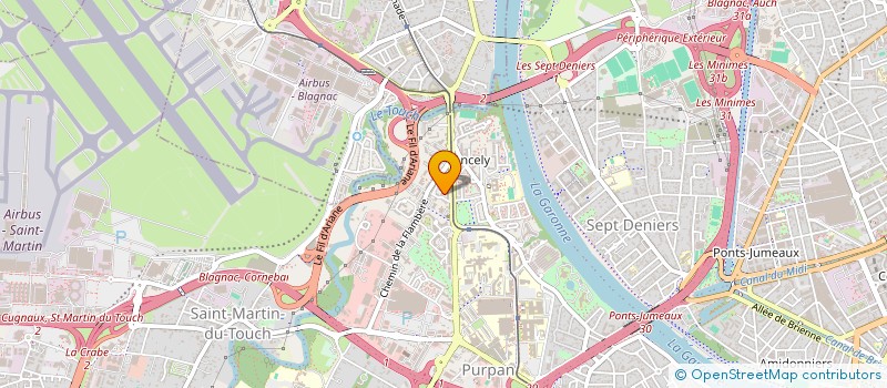 localisation de l'entreprise INDIVISION CHARLAS MAQUINGHEN à TOULOUSE