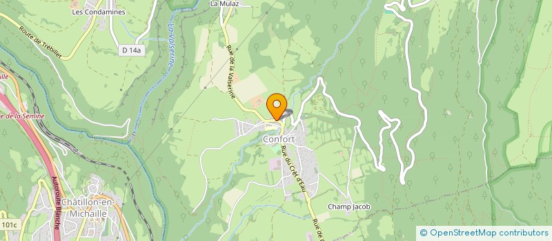 localisation de l'entreprise INDIVISION CHARLENE GEOFFREY  CONFORT