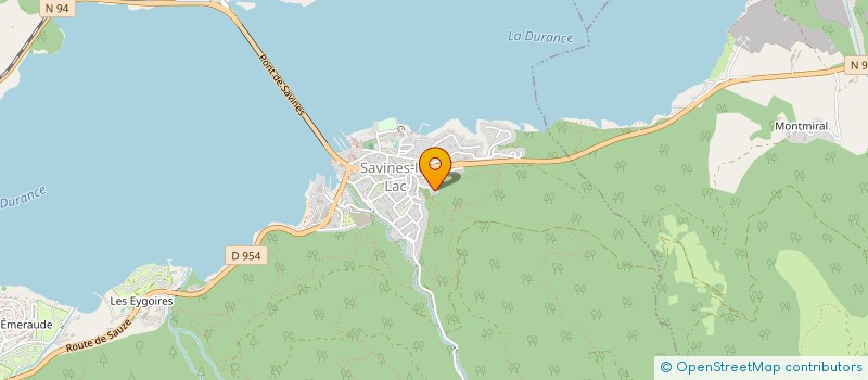 localisation de l'entreprise INDIVISION CHARLES GUILHAUME  SAVINES-LE-LAC