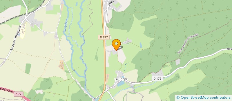 localisation de l'entreprise INDIVISION CHARLES MESSANCE  SAINT MARTIN D'HEUILLE