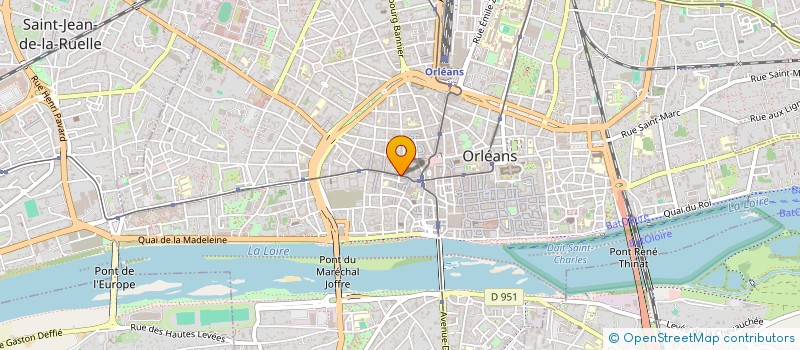 localisation de l'entreprise INDIVISION CHARLES RAMOND à ORLEANS