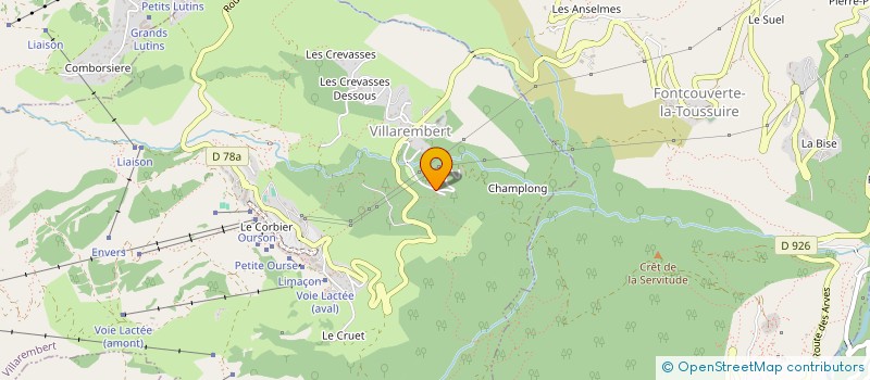 localisation de l'entreprise INDIVISION CHARLIE  VILLAREMBERT