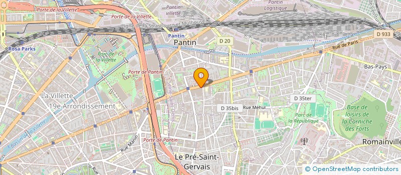 localisation de l'entreprise INDIVISION CHARLIER à PANTIN