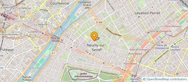 localisation de l'entreprise INDIVISION CHARLOUTY FRANCK ET CEDRIC à NEUILLY-SUR-SEINE