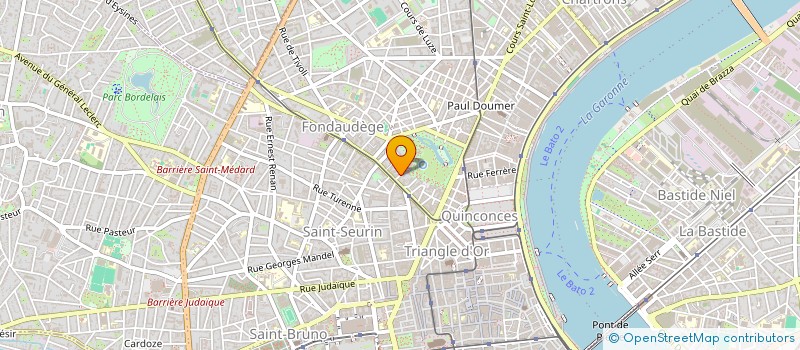 localisation de l'entreprise INDIVISION CHARON  BORDEAUX