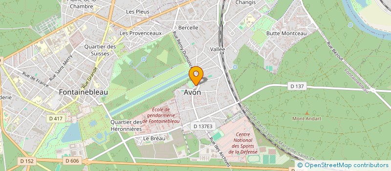localisation de l'entreprise INDIVISION CHARPATEAU - FRANCOIS à AVON