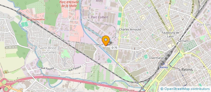 localisation de l'entreprise INDIVISION CHARTOGENE SANCHEZ  REIMS